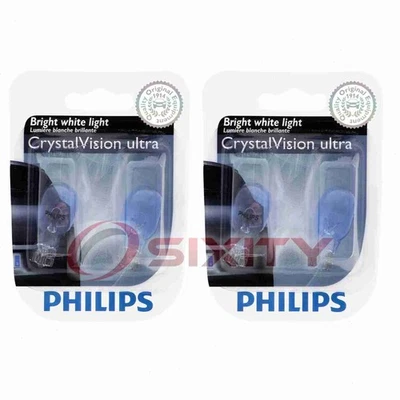 2 bombillas de respaldo Philips para Honda Accord BR-V City Civic CR-V CR-Z zw Foto 1 de 4