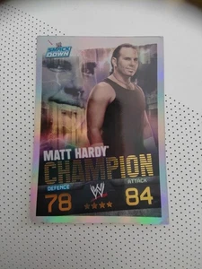 Matt Hardy Champion  Carte Catch Slam Attax Evolution 2008 - Picture 1 of 3