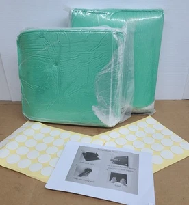 24er Pack Akustikschaumstoffplatten Schallabsorbierende Platten 12 x 12 x 2 Zoll - Grün - Bild 1 von 3