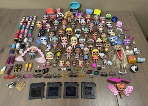 LOL Surprise Konvolut Puppen Babys Haustiere Zubehör Schuhe Kleidung ÜBER 100 TEILE - Bild 1 von 24