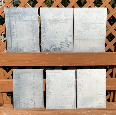 Lot of 6 Pieces 12” x 16” x 1/16" Aluminum Sheet Aluminum Plates - Image 1 of 4