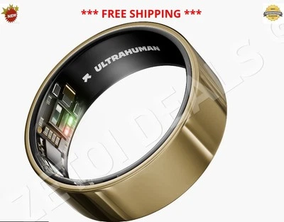 ***BRAND NEW*** Ultrahuman Air GOLD Size 8 SMART RING - SEALED - Image 1 of 4
