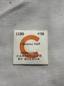 New Caravelle 11DO #56 Wristwatch Balance Staff Lot - Replacement Parts - Picture 1 of 2
