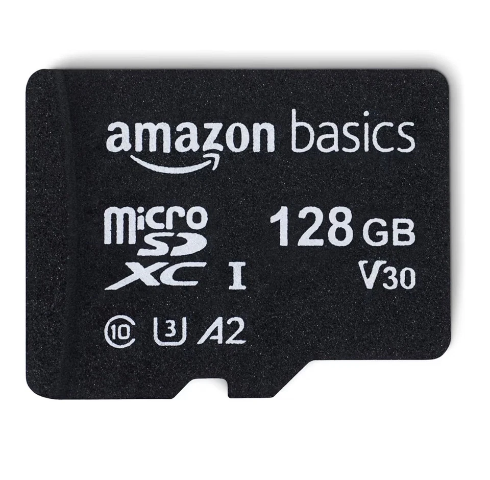 Tarjeta de memoria Amazon Basics Micro SDXC con adaptador de tamaño completo, A2, U3 Foto 1 de 1