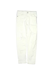 Zara Girls Ivory Jeans 9 - Picture 1 of 2