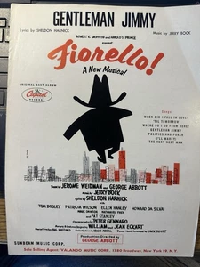 M 1959 Musical Sheet Music from FIORELLO’ ‘Gentleman Jimmy’ - Picture 1 of 1