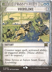 MTG Voidslime (0060) *Non-Foil* Showcase Outlaws of Thunder Junction NM/MT - Picture 1 of 2