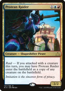 Protean Raider (167) Rivals of Ixalan RIX MTG Magic - Imagen 1 de 1