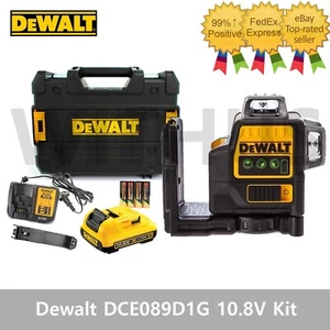 Dewalt DCE089D1G 10.8V Self Levelling Green Line Laser Kit w/ Battery & Charger_ - Picture 1 of 4