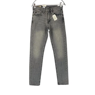 Jeans Levi's Premium 512 Hombres Gris Stretch Slim Tapered Fit W28 L32 - Imagen 1 de 4