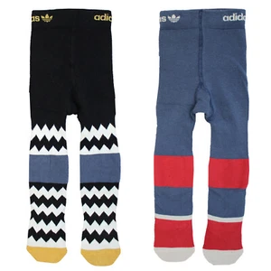 2x Adidas Originals Kids Boys Tights Set Ski Kindergarten Winter - Picture 1 of 2