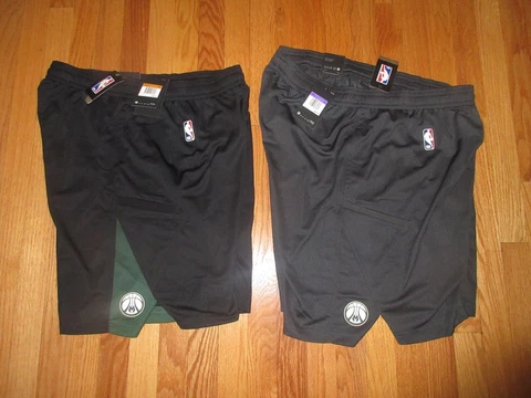 Milwaukee Bucks Player Issue Nike Dri-Fit NBA Basketball Shorts 2XL & 3XL *NEW* Cover
