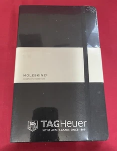 TAG HEUER Black Moleskine Notebook. Sealed. - Picture 1 of 9