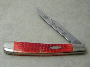 Case XX USA R6151 SS 1889-1989 Centennial Red Bone Banana Trapper Knife - Picture 1 of 3