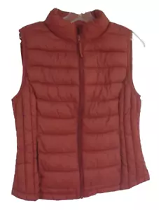 Gilet imbottito Love Tree ultra leggero impacchettabile full zip donna taglia L ruggine - Foto 1 di 6