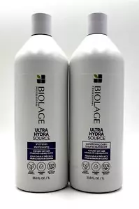 Biolage Ultra HydraSource Shampoo & Conditioning Balm 33.8 oz/Very Dry Hair-New - Picture 1 of 1