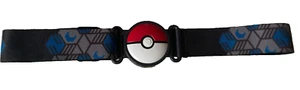 Pokemon Cinturón Entrenador Clip N Llevar Azul, Gris Negro 2018 Hasta Aproximadamente 35” - Imagen 1 de 19