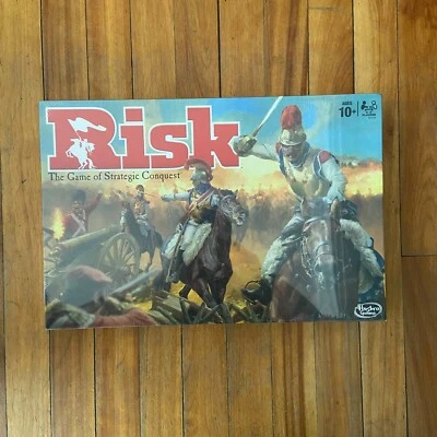 Risk Board Game The Game of Strategic Conquest New and Sealed - Image 1 of 3