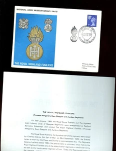 FDC MUSEO NACIONAL DEL EJÉRCITO - Grp 1 # 10 FUSILEROS REALES DE LAS TIERRAS ALTAS - Imagen 1 de 1