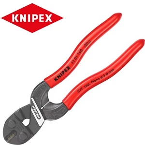 Coupe-boulons Knipex 160 mm coupes compactes en cobolt boulons clous rivets 71 01 160 - Photo 1 sur 6