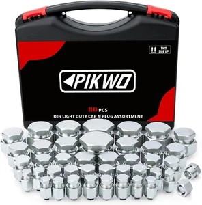 80-tlg. DIN Light Duty Cap & Plug Sortiment Hydraulik Adapter Montagesatz Set, G - Bild 1 von 6