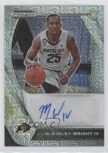 2021-22 Panini Prizm Draft Picks Mojo /25 McKinley Wright IV #DP-MWR Auto