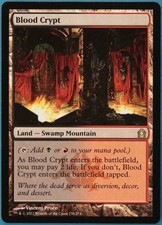 Blood Crypt Return to Ravnica NM Land Rare MAGIC MTG CARD (ID# 249538) ABUGames