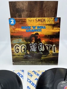 ROCK 'N' ROLL GRAFFITI - VARIOUS ARTISTS - RCA RECORDS DOUBLE LP  VG - Imagen 1 de 5