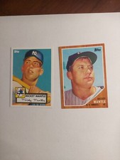 2010 Topps Mickey Mantle 1952  Rookie  1962 Bonus CMTO