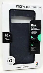Incipio Duo Case for Pixel 6 Pro - Black, Dual-Layer Slim Protection