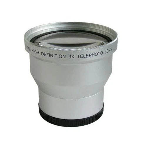 3x TELEPHOTO LENS FOR CANON CAMCORER VIXIA HV30 HV20 - Image 1 of 1