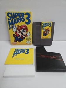 Super Mario Bros. 3 (Nintendo) NES Completo IZQUIERDO BROS VARIANTE PROBADA 1ª impresión - Imagen 1 de 11