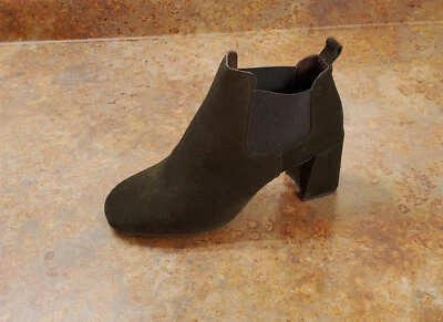 ¡Nuevo! Bota Chelsea Pedro Garcia 'Nenet' Gamuza Verde Mujer 8 US 38 Eur Precio de venta sugerido por el fabricante $610 Foto 1 de 4