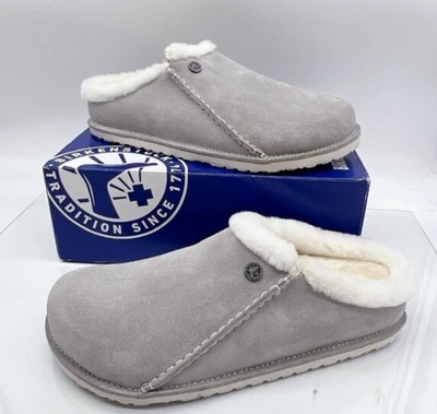 Birkenstock Nuevo sin Caja Zermatt Premium Shearling ConcreteGray Gamuza CrepeSole N Foto 1 de 3