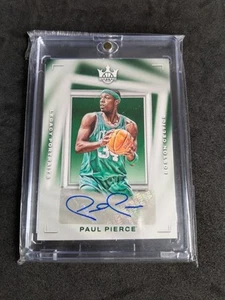 2022-23 Panini Court Kings Paul Pierce Auto Legacy Portraits SP Celtics 🔥 - Picture 1 of 2