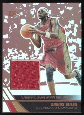 2003-04 Topps Jersey Edition Copper #/99 Darius Miles #DMI Cleveland Cavaliers - Image 1 of 2