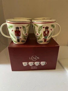 Lenox Nutcracker Dinnerware Set Of 4 Mugs NIB - Picture 1 of 13