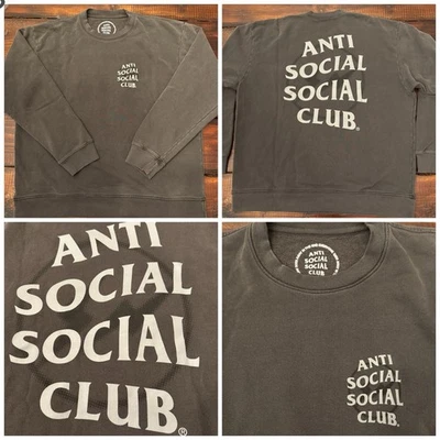 Anti Social Social Club Fragment ComplexCon Exclusive Crewneck Sweatshirt Sz XL - Image 1 of 4
