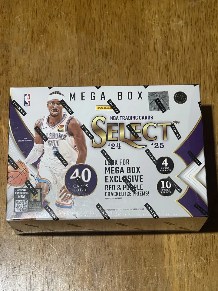MEGA CAJA SELLADA DE FÁBRICA DE BALONCESTO PANINI SELECT NBA 2024-25 TOTALMENTE NUEVA Foto 1 de 1