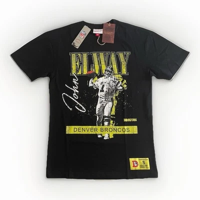 Camisa de colección para hombre Mitchell & Ness John Elway Denver Broncos NFL jugador pop neón Foto 1 de 4