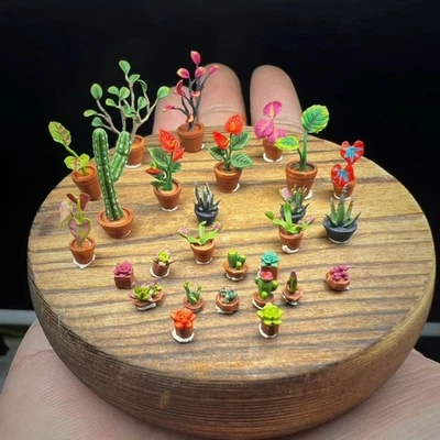 Diorama 1/64 Scale Mini Plant Model Garage Workshop Scene Display Props Model - Image 1 of 4