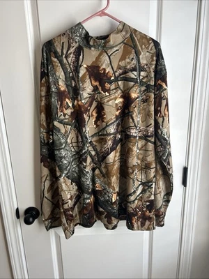 Outfitters Ridge Camo T-shirt Men's XLarge Long Sleeve Fusion 3D Camo - Image 1 of 4