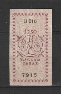 Netherlands Revenue stamp Accijns Banderol Cigarrettes Tobacco Fiscal Tabak 6 - Bild 1 von 1