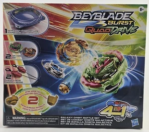 Beyblade Burst QuadDrive F3335 Galaxy Orbit Battle Set 4 in 1 Hasbro - Imagen 1 de 6