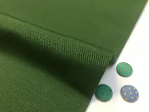 Cortinas de tela otomana lisa tapicería material de lona de algodón 55"" verde oscuro - Imagen 1 de 2