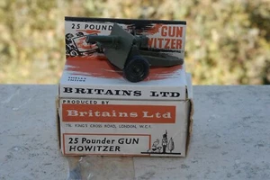 BRITAINS LTD 25 POUNDER GUN HOWITZER 9705 - Picture 1 of 7