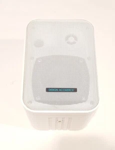Design Acoustics CS Satellite Loudspeaker System Speaker White TESTED No Dents - Picture 1 of 5