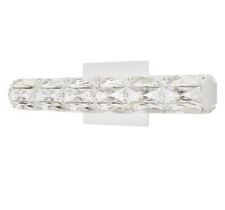 Home Decorators Collection Keighley 18" Chrome LED Crystal Vanity Light Bar