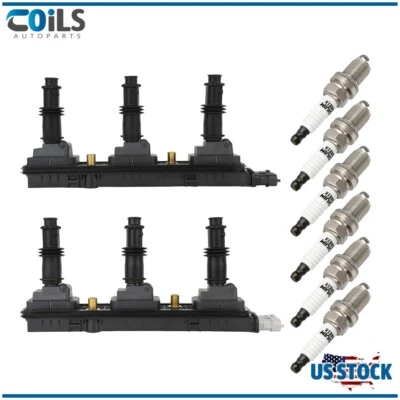 Ignition Coils & Spark Plugs Fits Cadillac Catera 1999-2001 CTS 3.2L 2003-2004 - Image 1 of 4