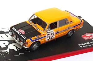 Altaya 1/43 Scale 13525G Polski Fiat 125P #52 Monte Carlo 1972 Mucha/Jaworowicz - Picture 1 of 5